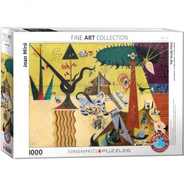 Pole uprawne, Joan Miro - Sklep Art Puzzle